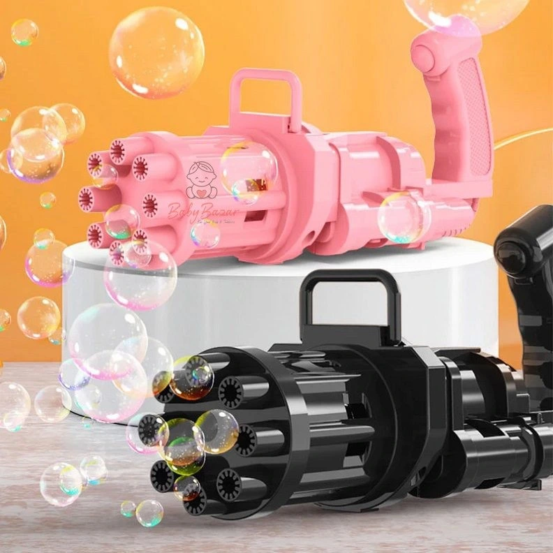 Bubble Toy Gun Blaster Automatic Electric Bubble Toys Gun