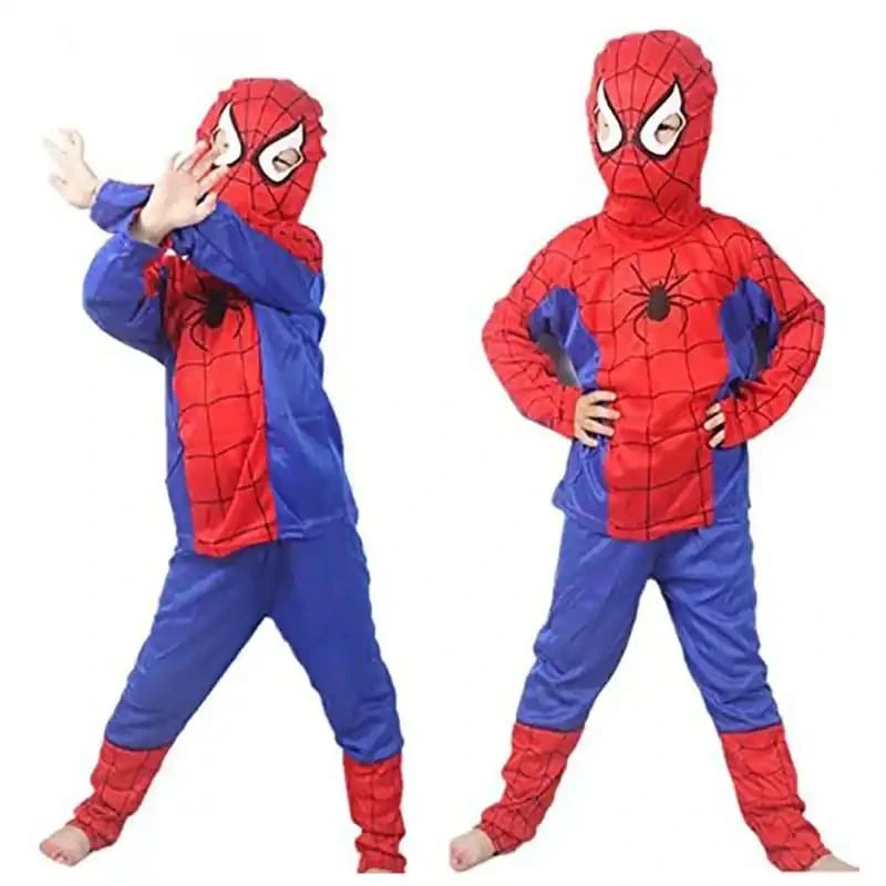 Spiderman Dress with mask For Kids